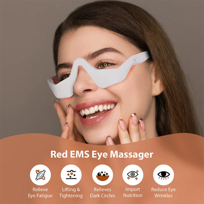 3D Eye Massager Eyes Relax Fatigue Relief Lighten Dark Circles Smooth Eye Fine Line Beauty Eye Care