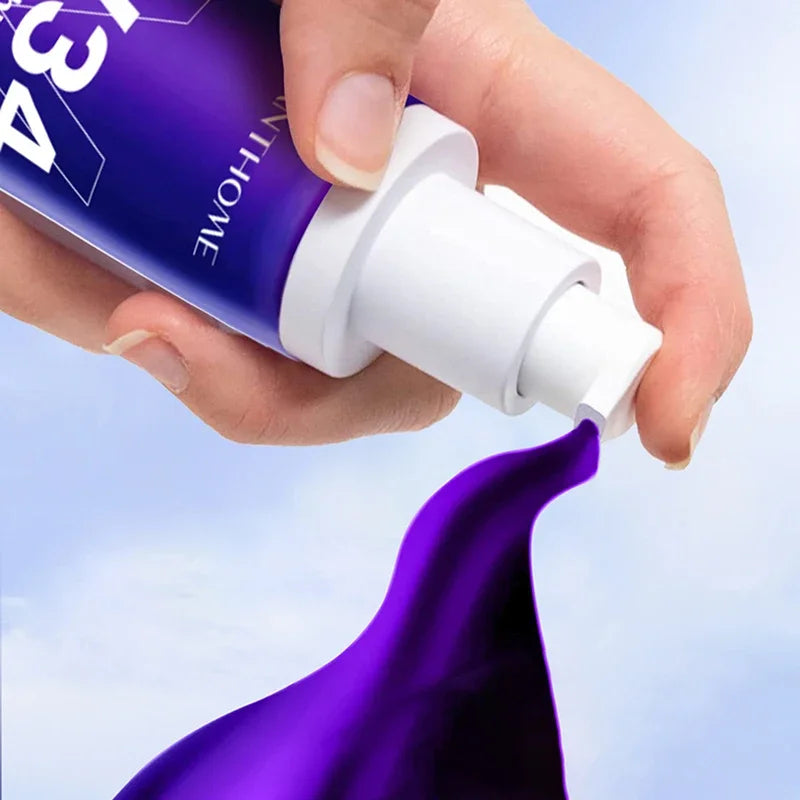 V34 Pro Whitening Toothpaste Removal Plaque Stain Purple Corrector Teeth Enamel Care Easy Reduce Yellowing Oral Clean Care